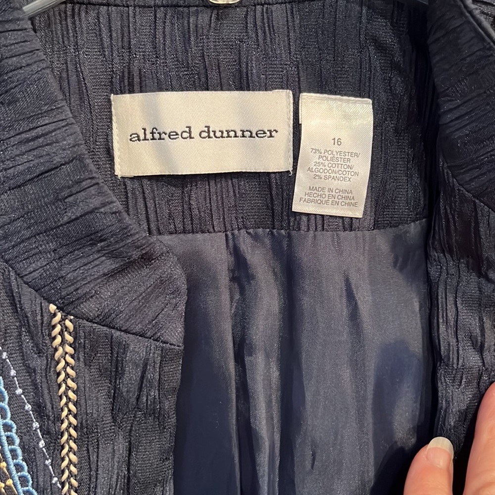 Alfred Dunner blazer jacket - Picture 8 of 8